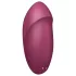 Satisfyer Tap & Climax 1 - divfunkcionāls vibrators un klitora stimulators sarkans