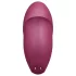 Satisfyer Tap & Climax 1 - divfunkcionāls vibrators un klitora stimulators sarkans
