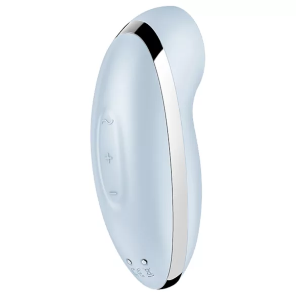 Satisfyer Tap & Climax 2 - klitora stimulators un vibrators 2in1 zils