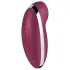 Satisfyer Tap & Climax 2 - sieviešu vibrators un klitora stimulators, sarkans
