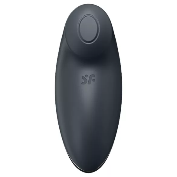 Satisfyer Tap & Climax 2 - klitora vibrators ar vibrāciju 2in1 pelēks