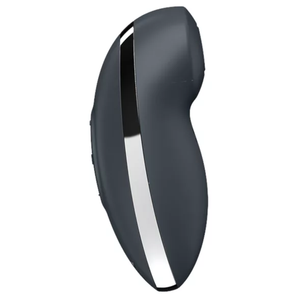 Satisfyer Tap & Climax 2 - klitora vibrators ar vibrāciju 2in1 pelēks