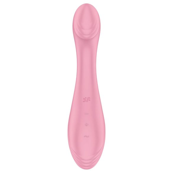 Satisfyer G-Force - uzlād. ūdensizt. G-punkta vibrators (rozā)