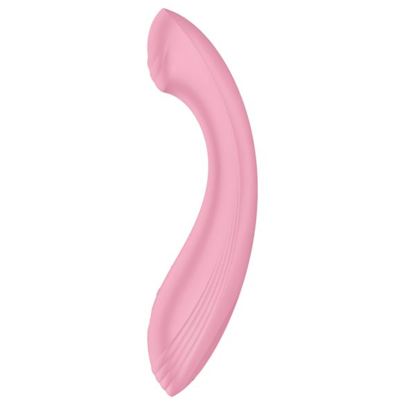 Satisfyer G-Force - uzlād. ūdensizt. G-punkta vibrators (rozā)