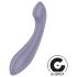 Satisfyer G-Force - uzlādējams, ūdensdrošs G-punkta vibrators (violets)