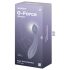 Satisfyer G-Force - uzlādējams, ūdensdrošs G-punkta vibrators (violets)