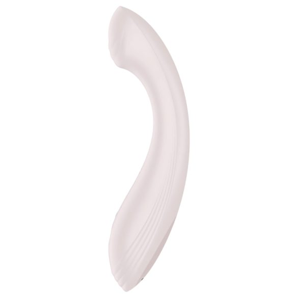 Satisfyer G-Force - G-punkta vibrators uzlādējams ūdensizturīgs bēšs