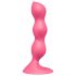 Satisfyer Triple Ball-R - anālais vibrators ar lodītēm rozā