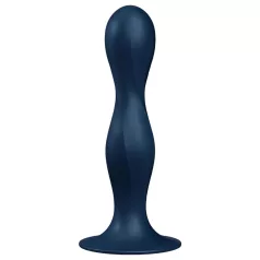   Satisfyer Double Ball-R - iegurņa muskuļu treniņa lodītes zilas