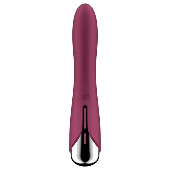 Satisfyer G-punkta vibrators ar rotējošu galviņu sarkans