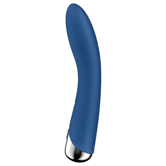 Satisfyer G-punkta vibrators ar rotējošu uzgali zils
