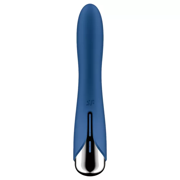 Satisfyer G-punkta vibrators ar rotējošu uzgali zils