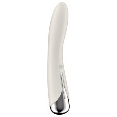 Satisfyer G-punkta vibrators ar rotējošu galvu, bēšs