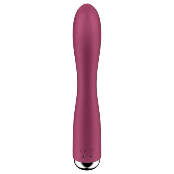 Satisfyer rotaļlieta vibrators sievietēm ar rotējošu klitora stimulatoru sarkans