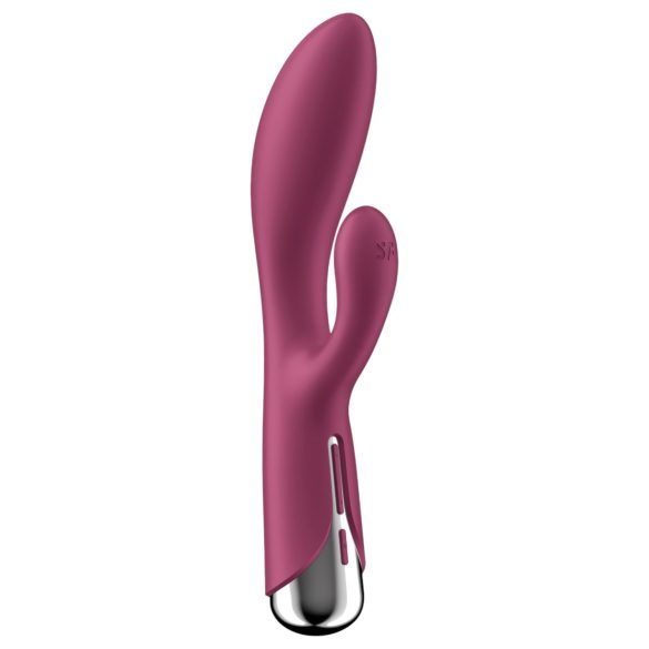 Satisfyer rotaļlieta vibrators sievietēm ar rotējošu klitora stimulatoru sarkans