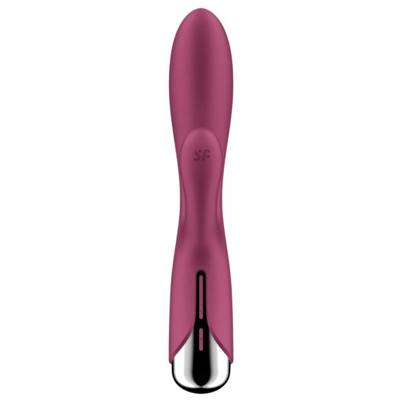 Satisfyer rotaļlieta vibrators sievietēm ar rotējošu klitora stimulatoru sarkans