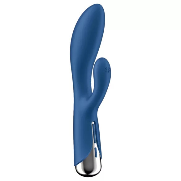 Satisfyer Spinning Rabbit 1 - vibrators ar rotējošu klitora stimulāciju zils