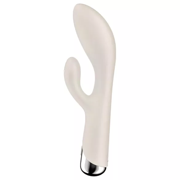 Satisfyer Spinning Rabbit 1 - vibrators ar rotējošu klitora stimulatoru bēšs
