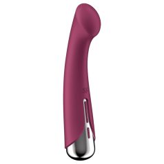 Satisfyer G-punkta vibrators ar rotējošu galvu, sarkans
