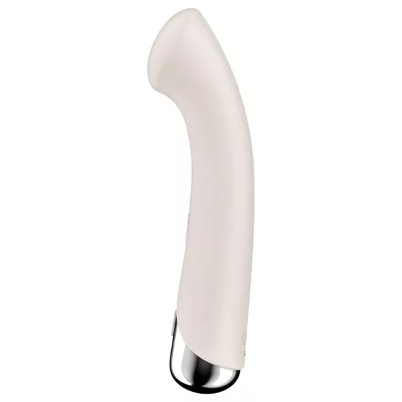 Satisfyer G-punkta vibrators ar rotējošu galviņu, bēšs