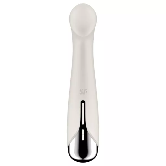 Satisfyer G-punkta vibrators ar rotējošu galviņu, bēšs