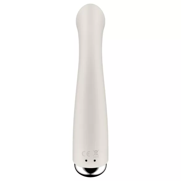 Satisfyer G-punkta vibrators ar rotējošu galviņu, bēšs