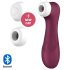 Satisfyer Pro 2 Gen3 - gudrais gaisa viļņu klitora stimulators (sarkans)