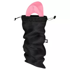   Satisfyer Treasure Bag - diskrēta uzglabāšanas somiņa - vidēja (melnā)
