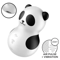   Satisfyer Pocket Panda - klitora stimulators ar viļņveida gaisu melns