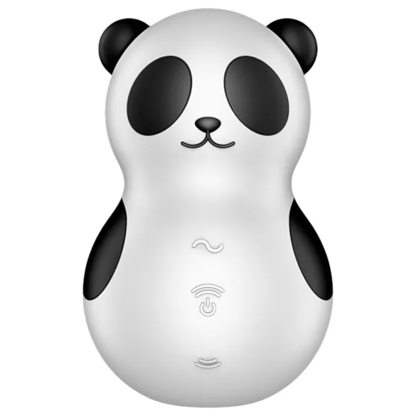 Satisfyer Pocket Panda - klitora stimulators ar viļņveida gaisu melns