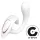 Satisfyer G for Goddess 1 - klitora un G-punkta vibrators balts