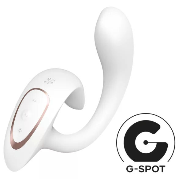 Satisfyer G for Goddess 1 - klitora un G-punkta vibrators balts