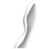 Satisfyer Cosmic Crest 2 - metāla dildo viļņots sudraba