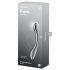Satisfyer Pure Gravity 1 – rievots tērauda dildo (sudrabs)