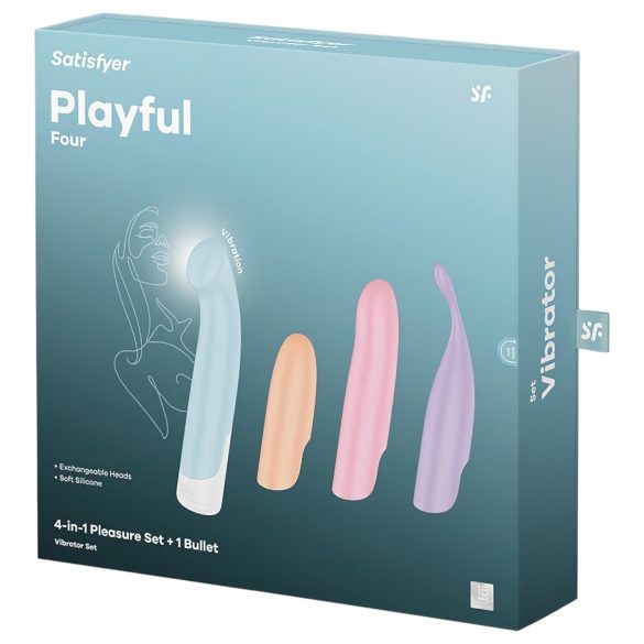 Satisfyer vibrators komplekts Playful Four 4 gab.