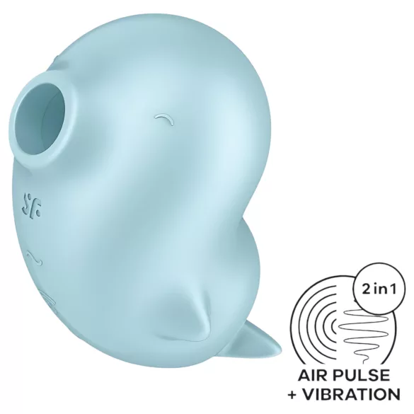 Satisfyer Sassy Seal - klitora stimulators ar gaisa viļņiem, tirkīza