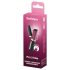 Satisfyer Pro 2 Kiss - gaisa viļņu lūpu krāsas vibrators (melns)