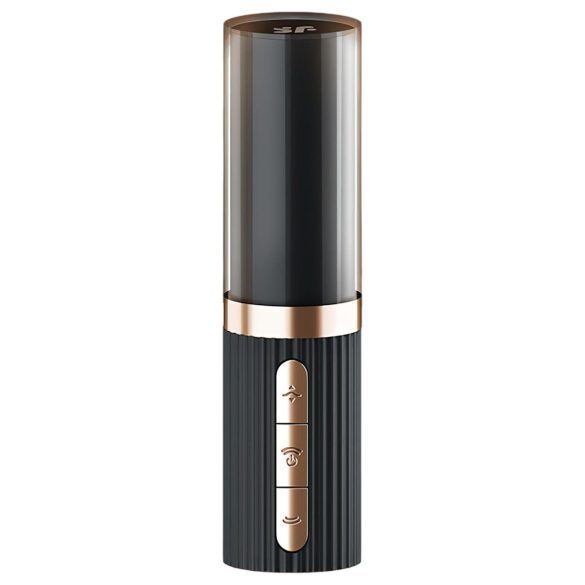 Satisfyer klitora stimulators ar gaisa viļņiem, vibrators, melns