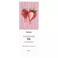 Satisfyer - masāžas eļļa ar zemeņu garšu 250ml