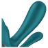 Satisfyer Top Secret+ - valkājams vibrators ar 3 galiem zaļš