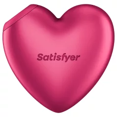   Satisfyer Cutie Heart - gaisa viļņu klitora stimulators (rozā)