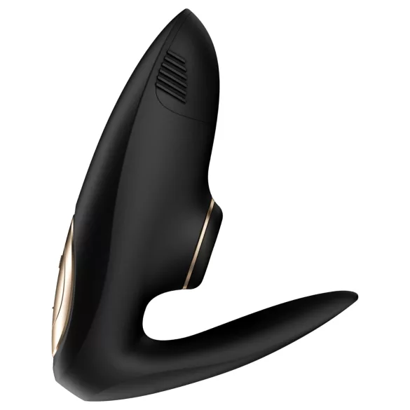 Satisfyer Pro 4 Couples - pāru vibrators ar gaisa viļņiem melns
