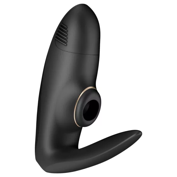 Satisfyer Pro 4 Couples - pāru vibrators ar gaisa viļņiem melns