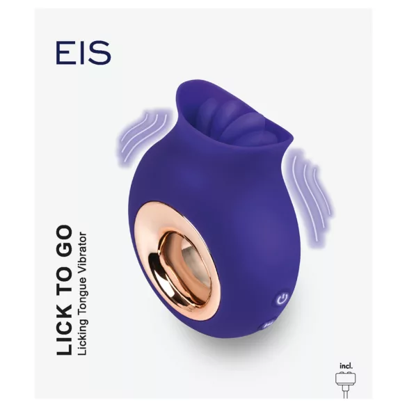 EIS nyalāmais vibrators sievietēm, violets