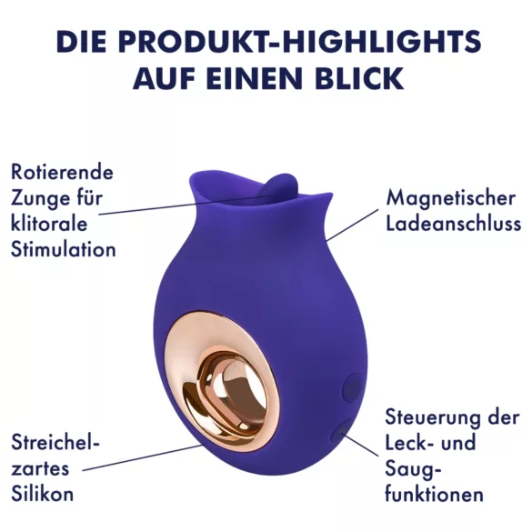 EIS nyalāmais vibrators sievietēm, violets