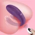 Mrow - pāru vibrators, ūdensizturīgs, 3 motori, uzlādējams, violets