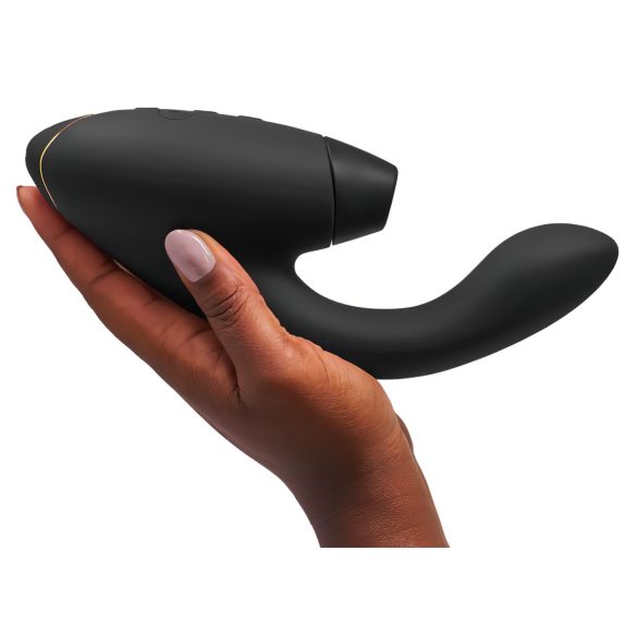 Womanizer Duo 2 - G-punkta un klitora vibrators 2in1 melns