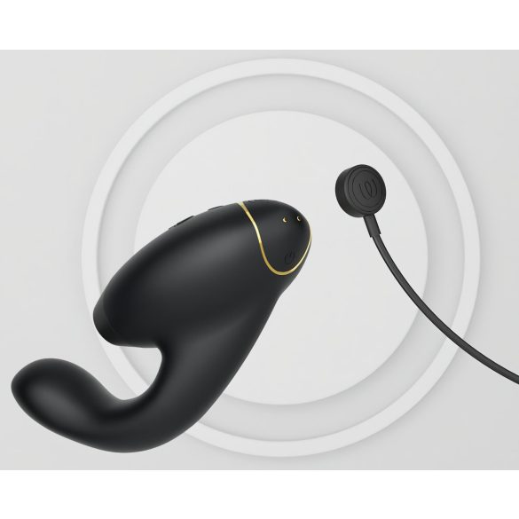 Womanizer Duo 2 - G-punkta un klitora vibrators 2in1 melns