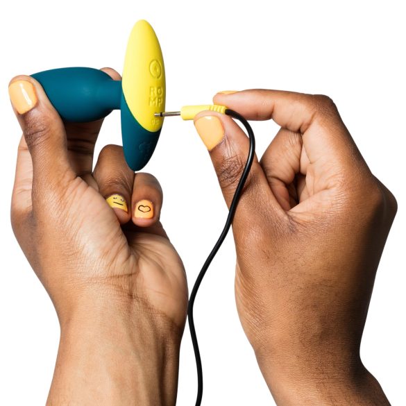 ROMP Bass - anālais vibrators zaļš