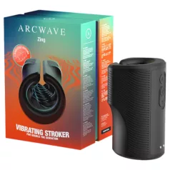 Arcwave Zing - 2 motoru masturbators (melns)